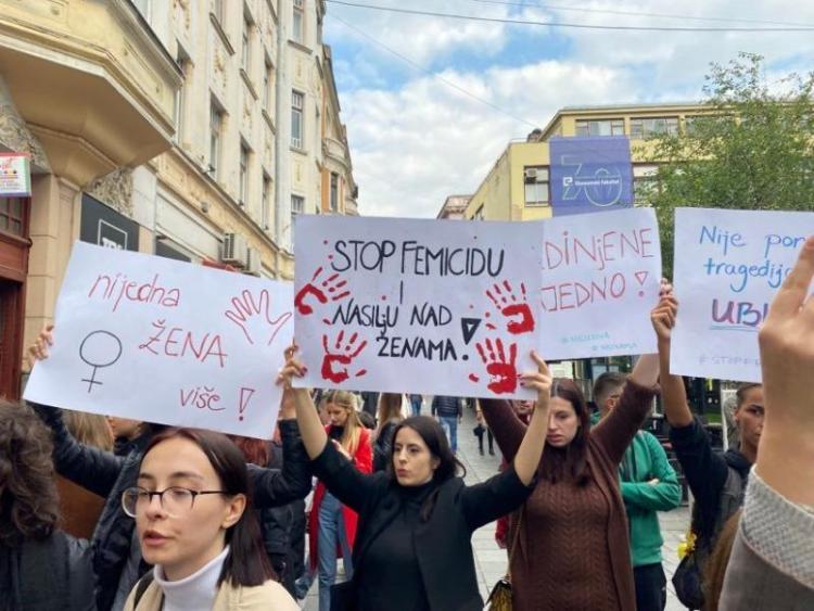 femicid Sa protesta u Sarajevu