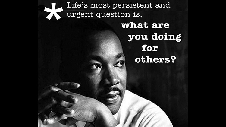 Remembering Dr. King today and thinking about all the opportunities we have in our wonderful community to volunteer