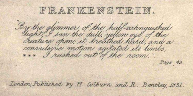 Frankenstein.1831.inside cover
