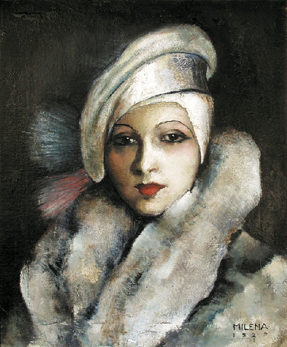 Milena Pavlovic Barili Autortret 1929. 1