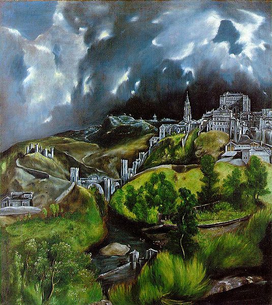 535px El Greco View of Toledo