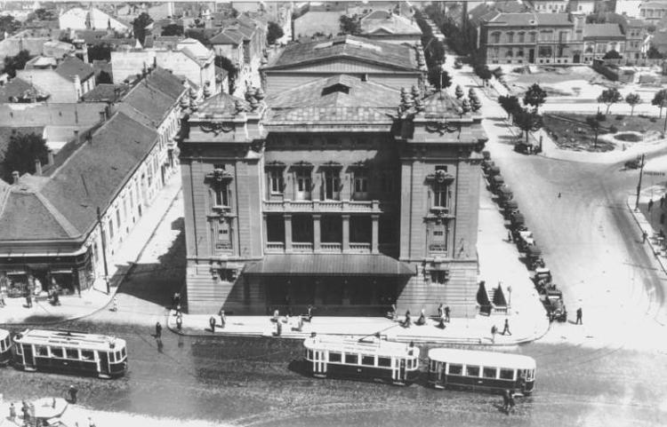 Zgrada narodnog pozorista u Beogradu