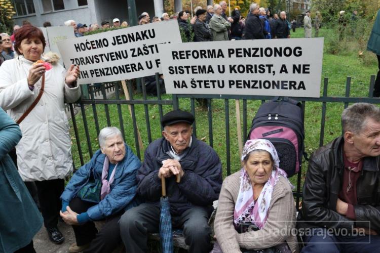 penzioneri protesti sarajevo RSA 3